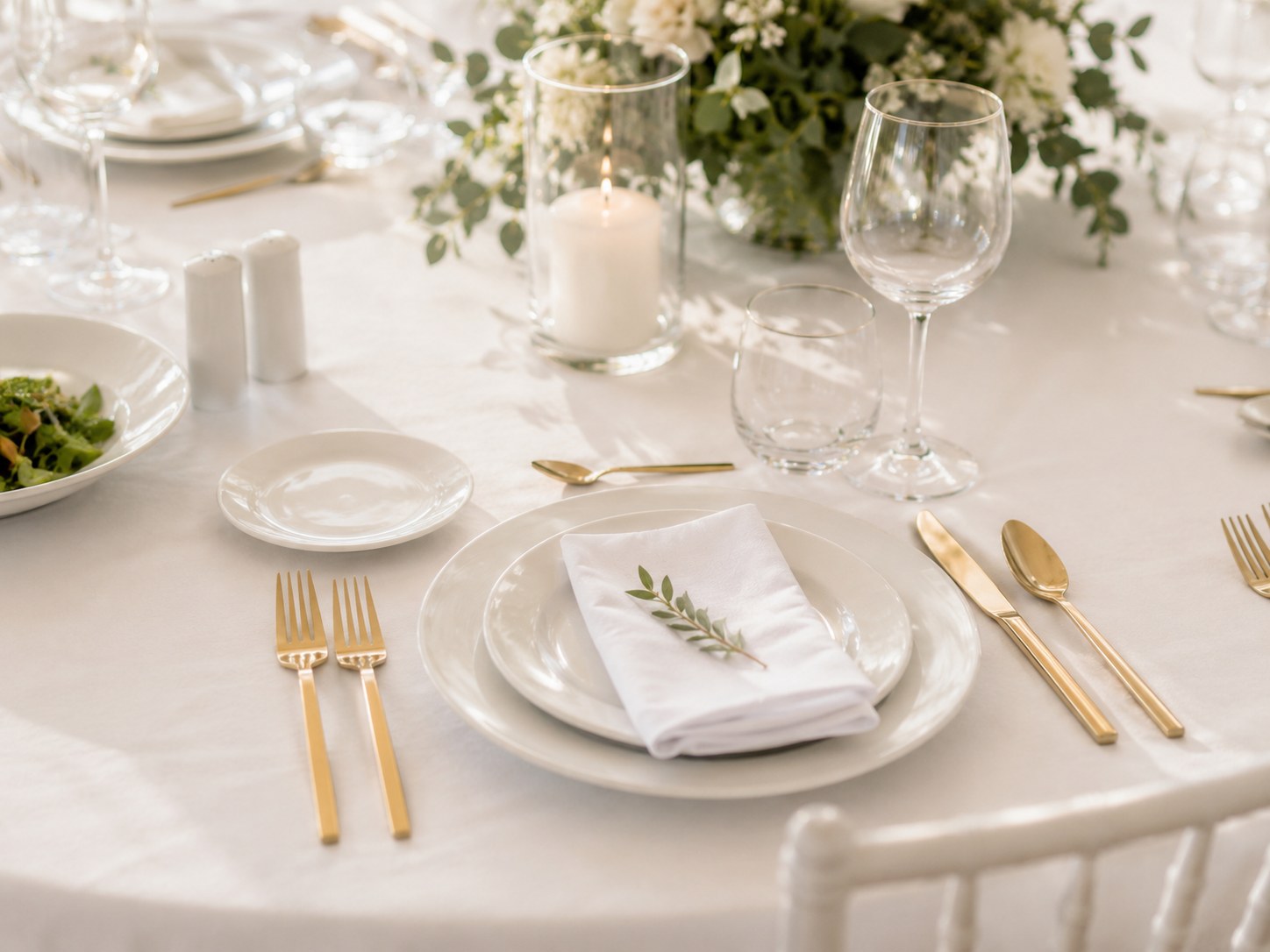 Geschirr & Besteck Set